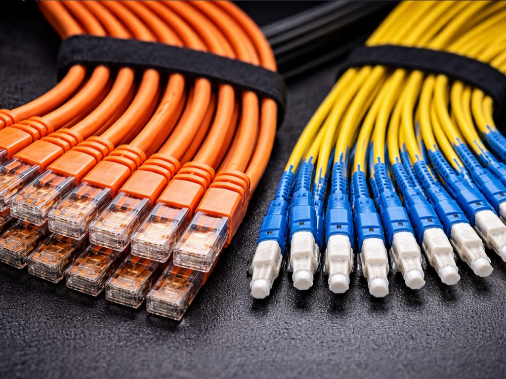 Copper and Fiber Cabling