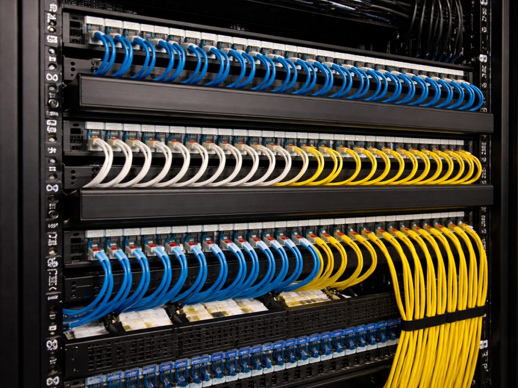 Patch Panel Organization Impacts Network Performance and Scalability