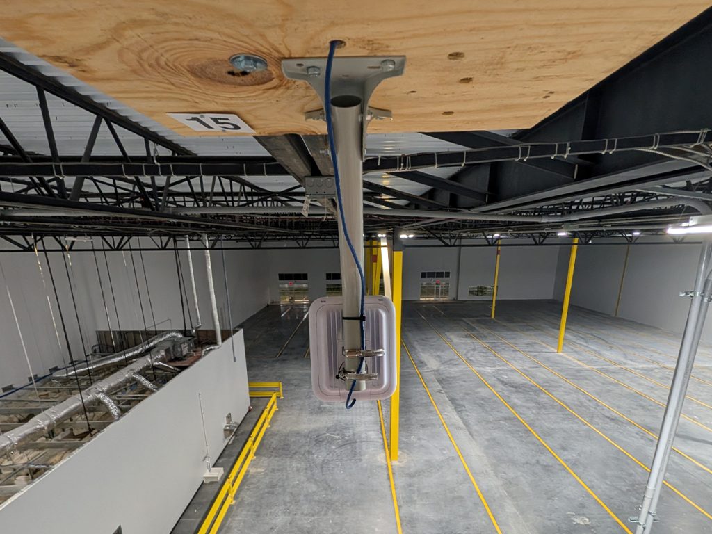 Wi-Fi Coverage in Large Warehouses