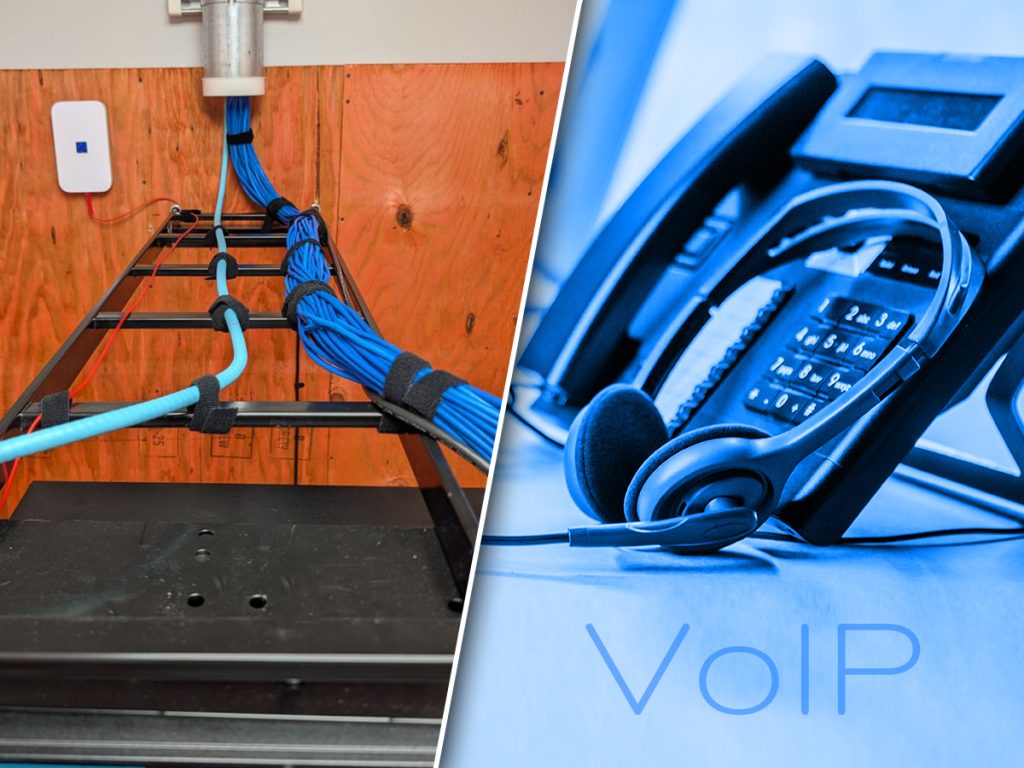Network Wiring Supports VoIP