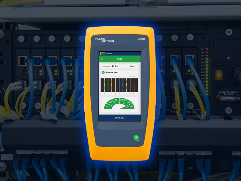 Commercial network cabling testing